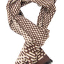 Brown Code Scarf