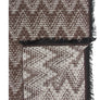 Brown Khaki Ziggy Scarf