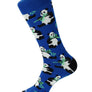 Panda Eating Crew Sock
