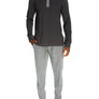 3 Button Lounge Henley Shirt - Contrast Piping