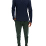 Long Sleeve Contrast Crew
