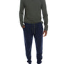 Long Sleeve Contrast Crew