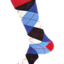 Night Fire Sky Argyle Sock