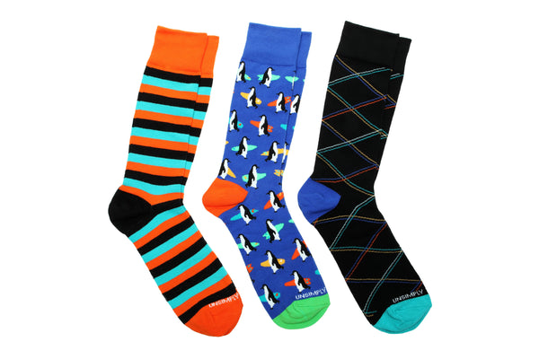 Orca 3 Pack Gift Box Multi - Unsimply Stitched