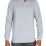 Poly Viscose Long Sleeve Henley