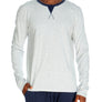 Long Sleeve Contrast Crew