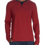 Long Sleeve Contrast Crew