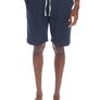 Contrast Waisted Lounge Short