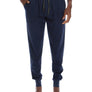Contrasted Waistband Cuffed Jogger