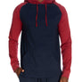Pullover Raglan Hoodie - Cotrasted Sleeves