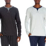 Long Sleeve Contrast Crew 2 Pack 8004-1