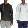 Henley Hoody With Contrast Hem 2 pack 8011-2