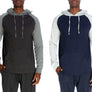 Pullover Raglan Hoody Contrast Sleeve 2 Pack 8017-1