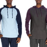 Pullover Raglan Hoody Contrast Sleeve 2 Pack 8017-2