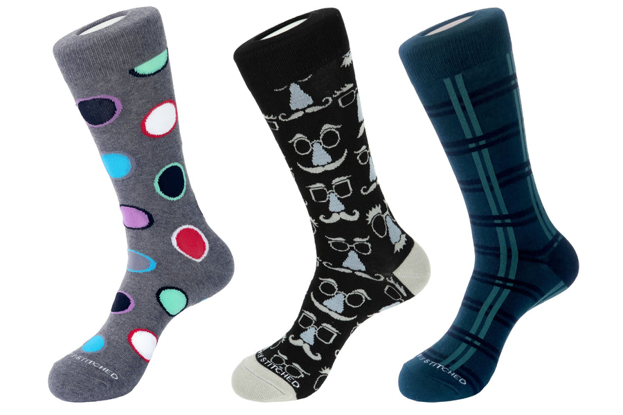 3 Pair Crew Sock Value Pack