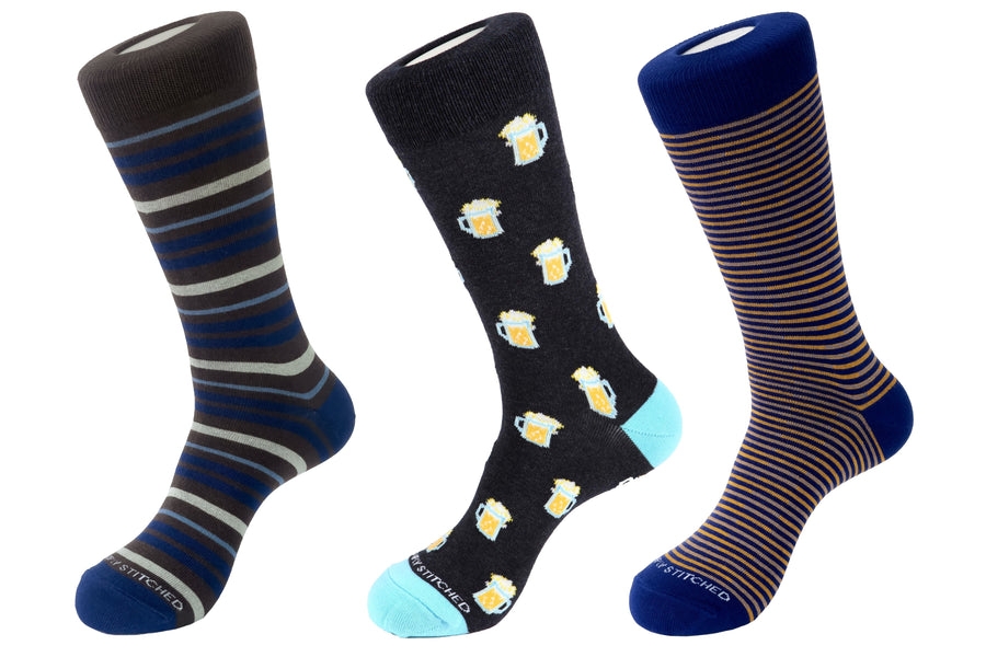 3 Pair Crew Sock Value Pack