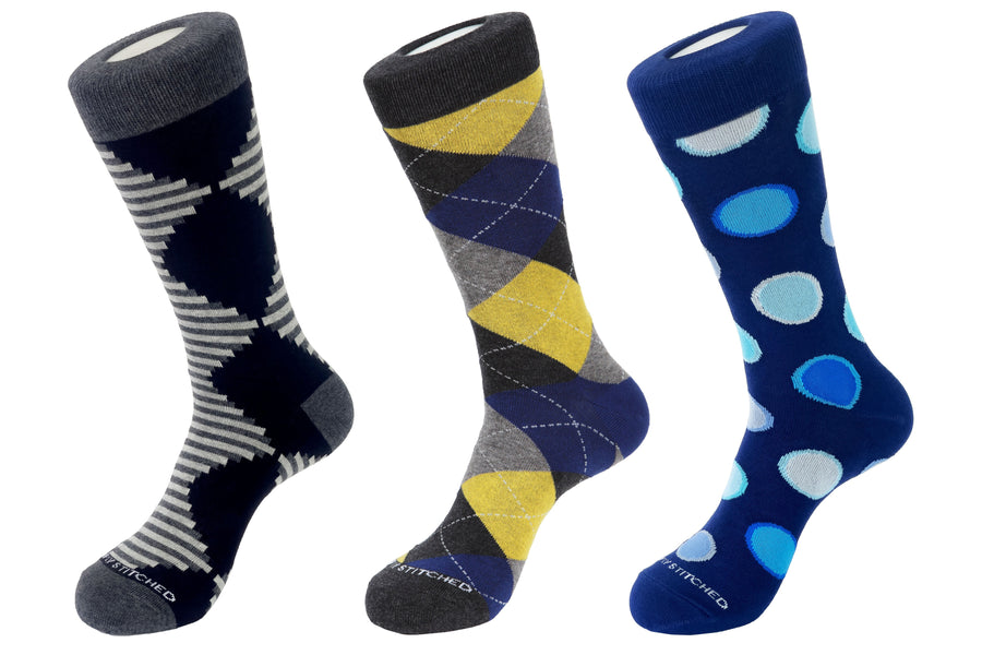 3 Pair Crew Sock Value Pack