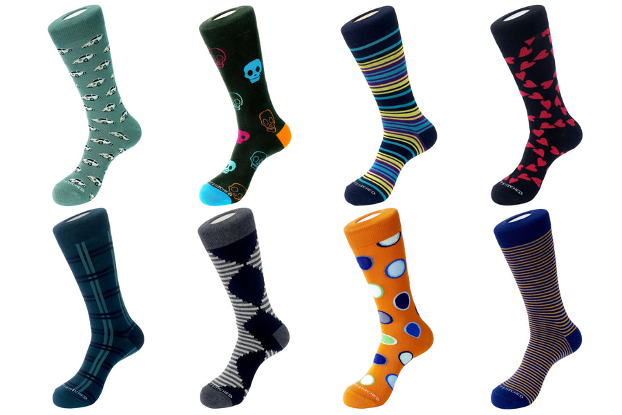 CREW SOCK 8 PACK 90019