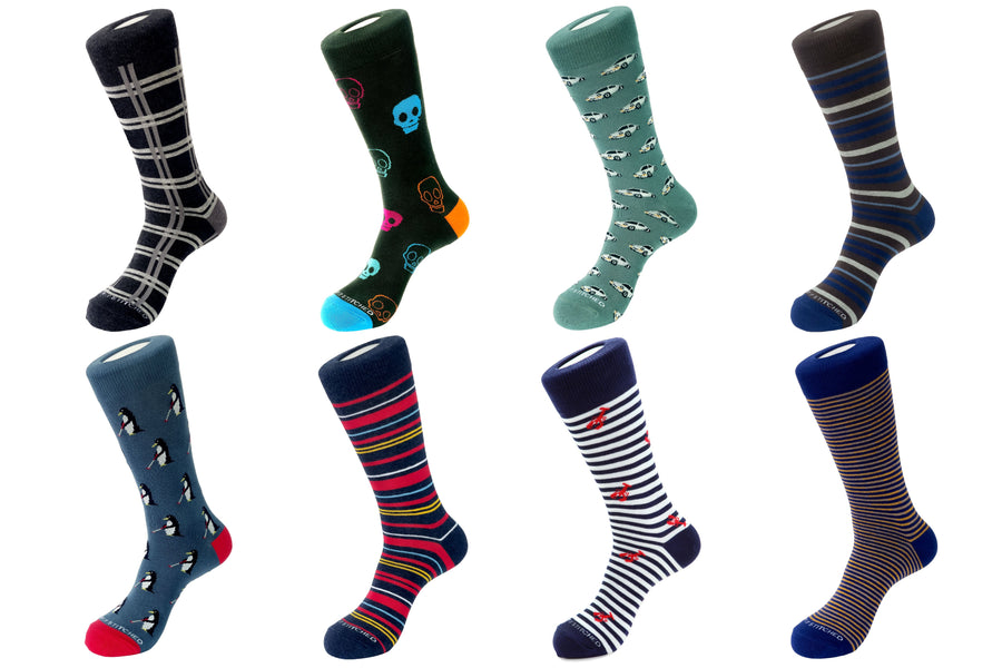 CREW SOCK 8 PACK 90019
