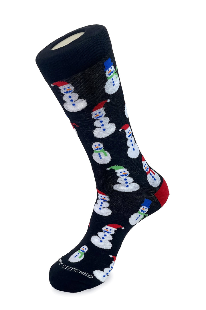 SNOWMAN SANTA CREW SOCK