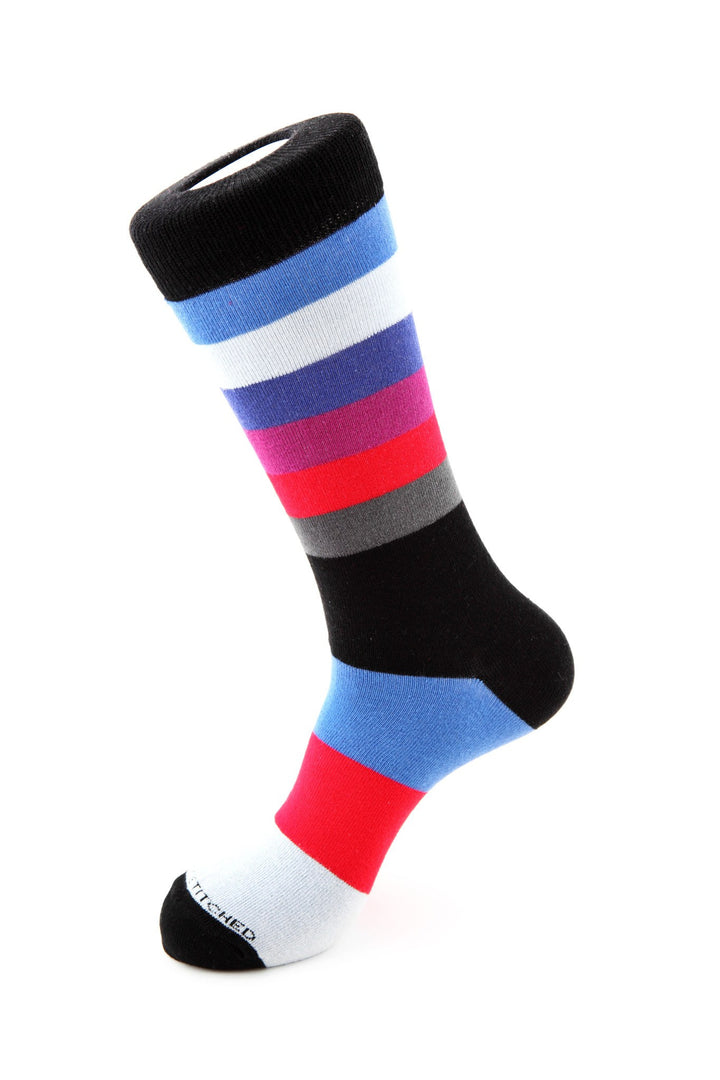 Med & Large Stripe Sock