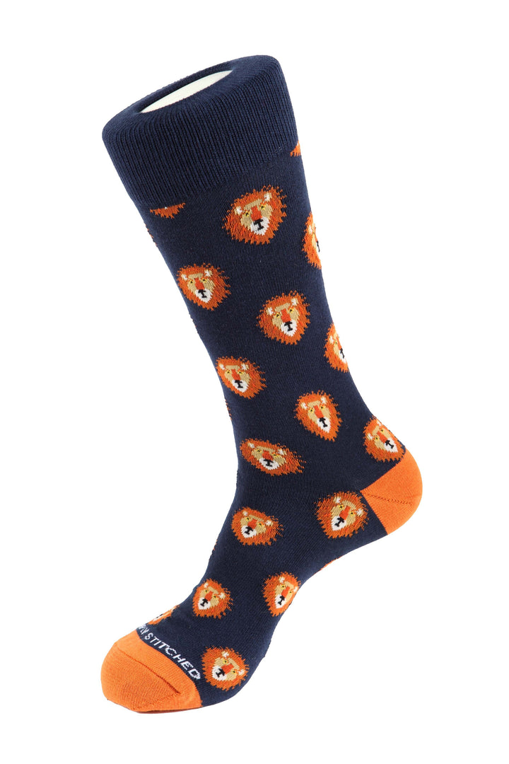 Lion Face Socks