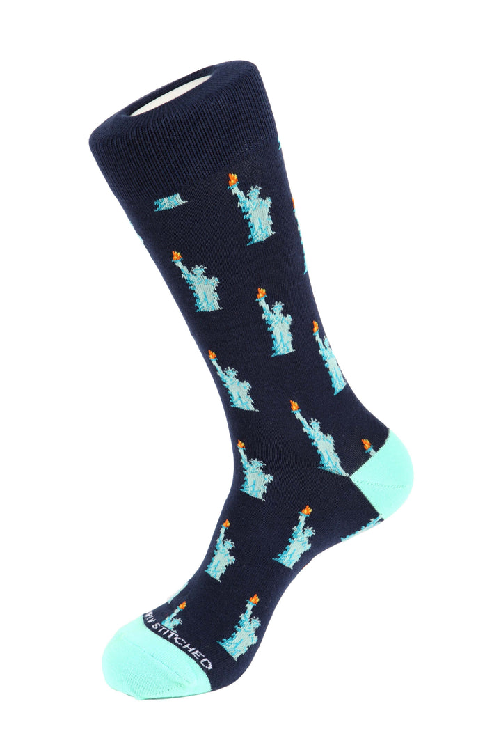 Statue of Liberty Sock