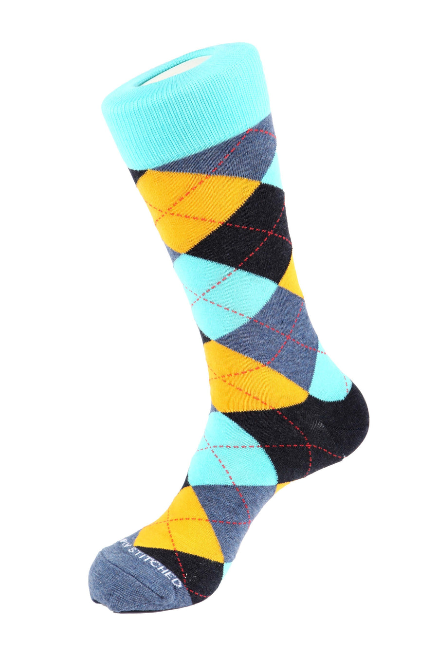 Argyle Dress Socks by Unsimply Stitched