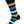 3 Color Stripe Crew Sock