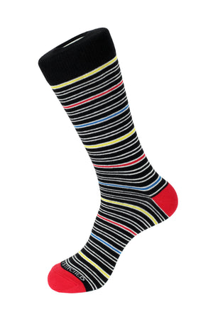 Twin Stripe Crew Sock