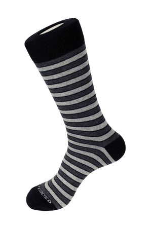 Groomer Stripe Crew Sock