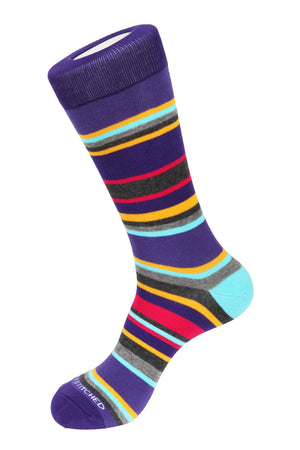 Slate Stripe Socks