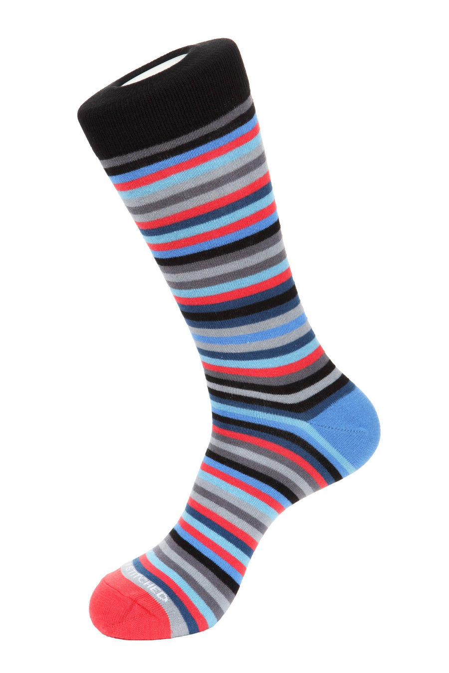 Crest Stripe Socks