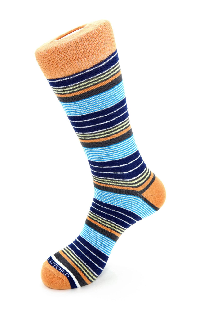 Variegated Stripe Sock – Unsimply Stitched