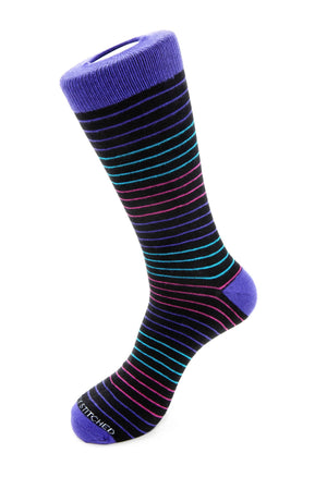 4 Color Stripe Sock