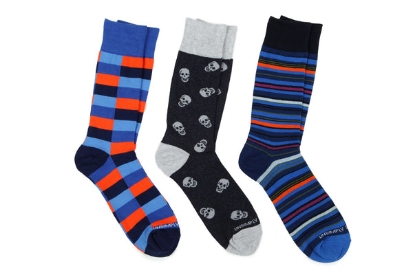 Unsimply Stitched 3 Pair Crew Sock Value Pack