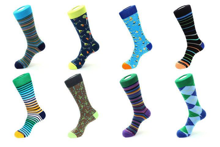 8 Pair Combo Pack Socks