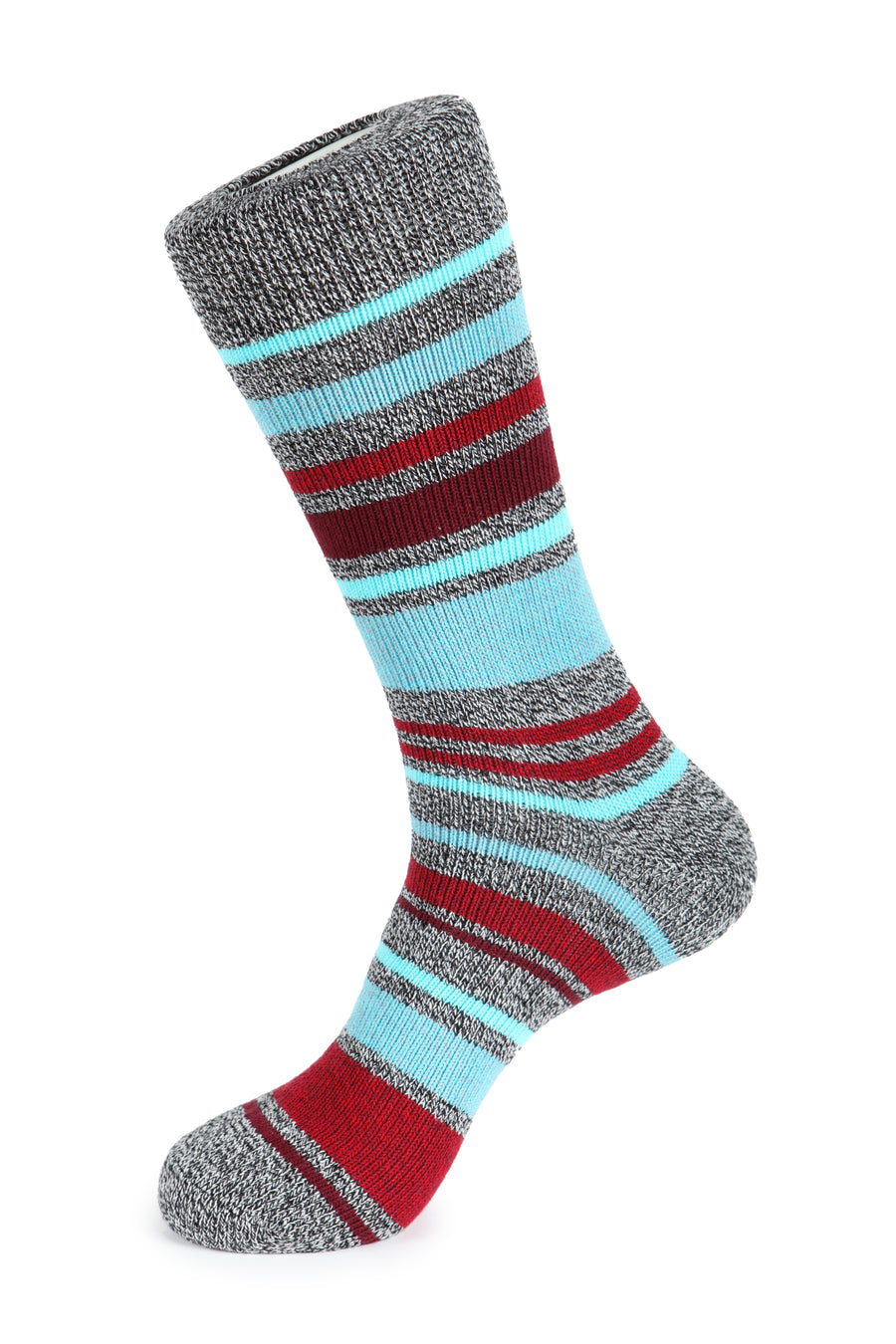 Penta Color Stripe Boot Sock