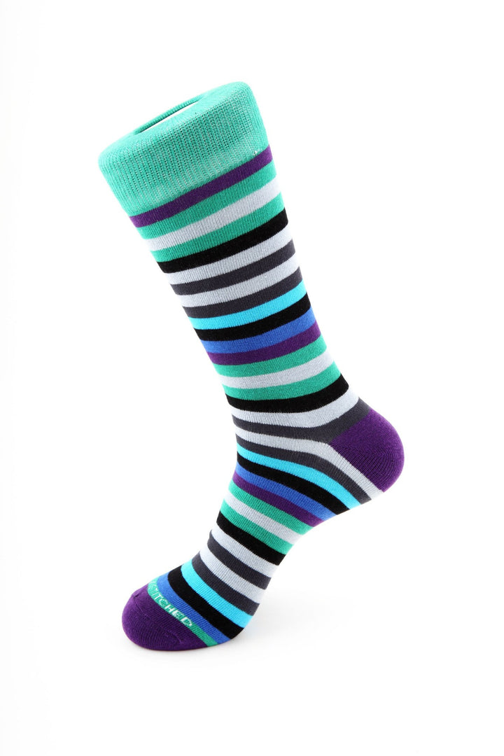 7 Color Stripe Sock