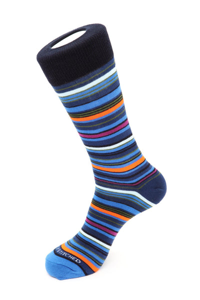 Railroad Stripe Sock – Unsimply Stitched