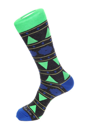 Mixed Triangle Sock