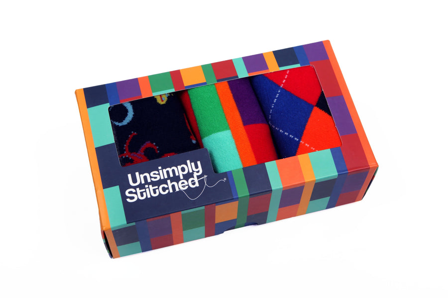 Block Stripe Gift Box