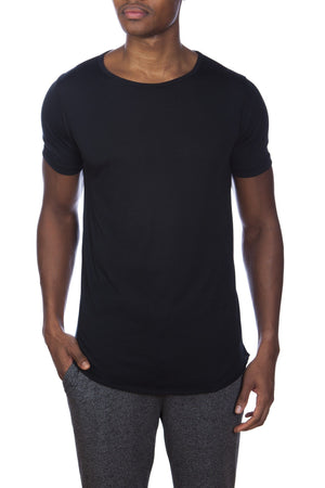 Super Soft Relaxed Neck Short Sleeve Lounge Tee