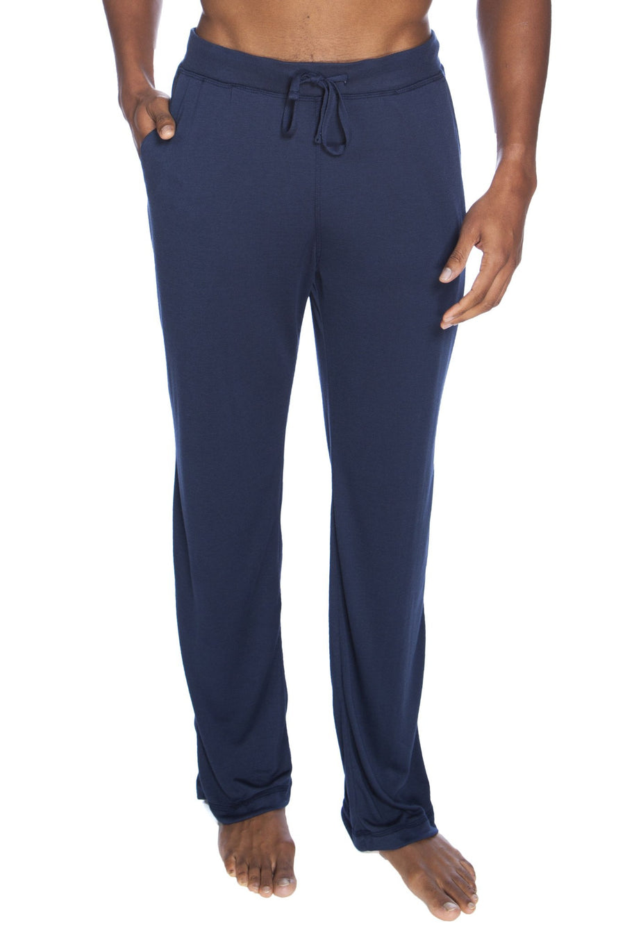 DT Shelby Tie-ankle pants in Navy