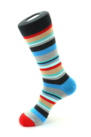 Spread Stripe Sock