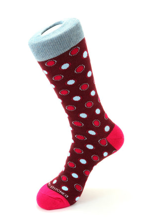 Layered Polka Dots Sock