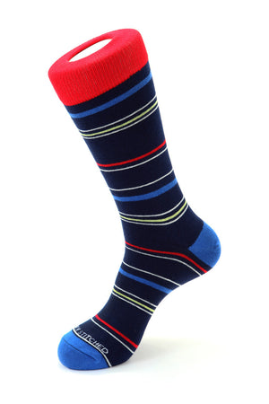 Wide Stripe Sock
