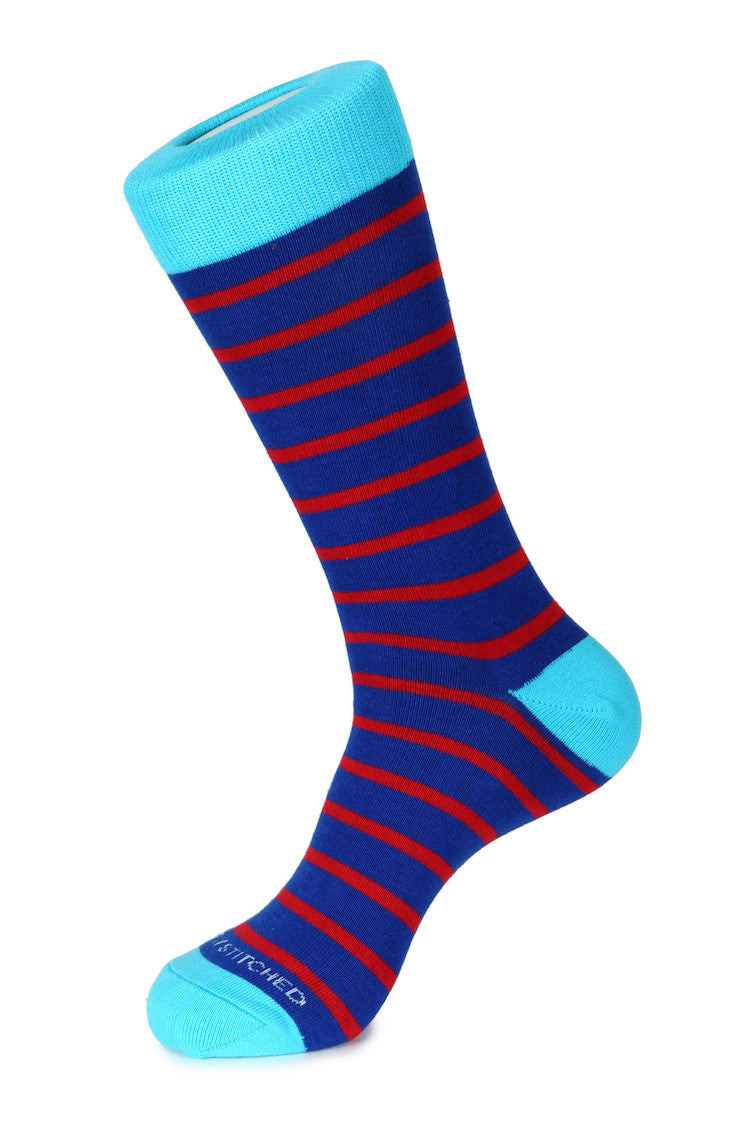 Secluded Stripe Sock