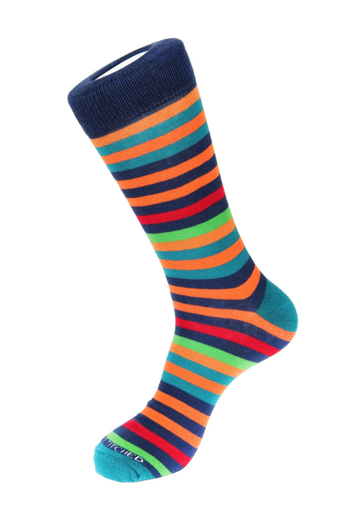 7 Color Stripe Sock